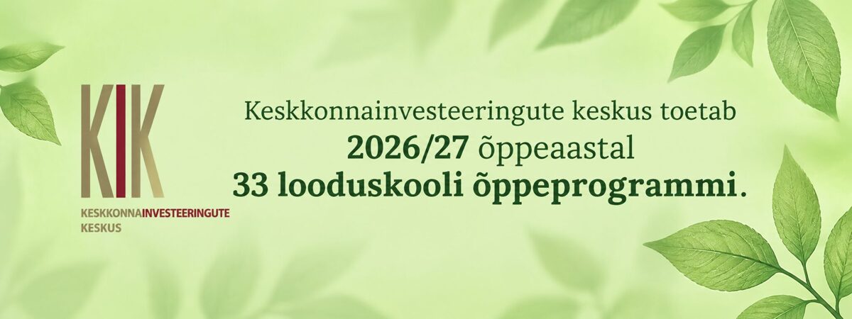 KIK toetab programme Loodusesepp